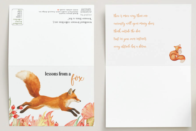 Lessons From Cards - Woodland Collection