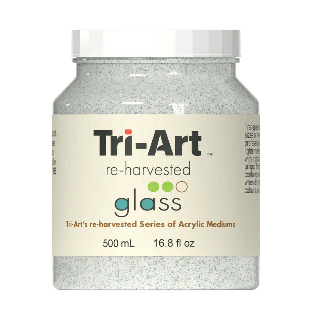 Tri-Art Mediums Re-harvested Glass